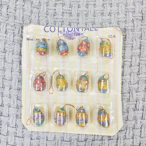 Mix n' Match 3/$24 Vintage Cottontale Collection Mini Easter Egg Ornaments New